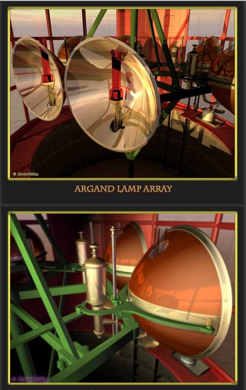 Catopticv4a-fancy The kerosene lamp arrary in the Bonavista lighthouse in Newfoundland